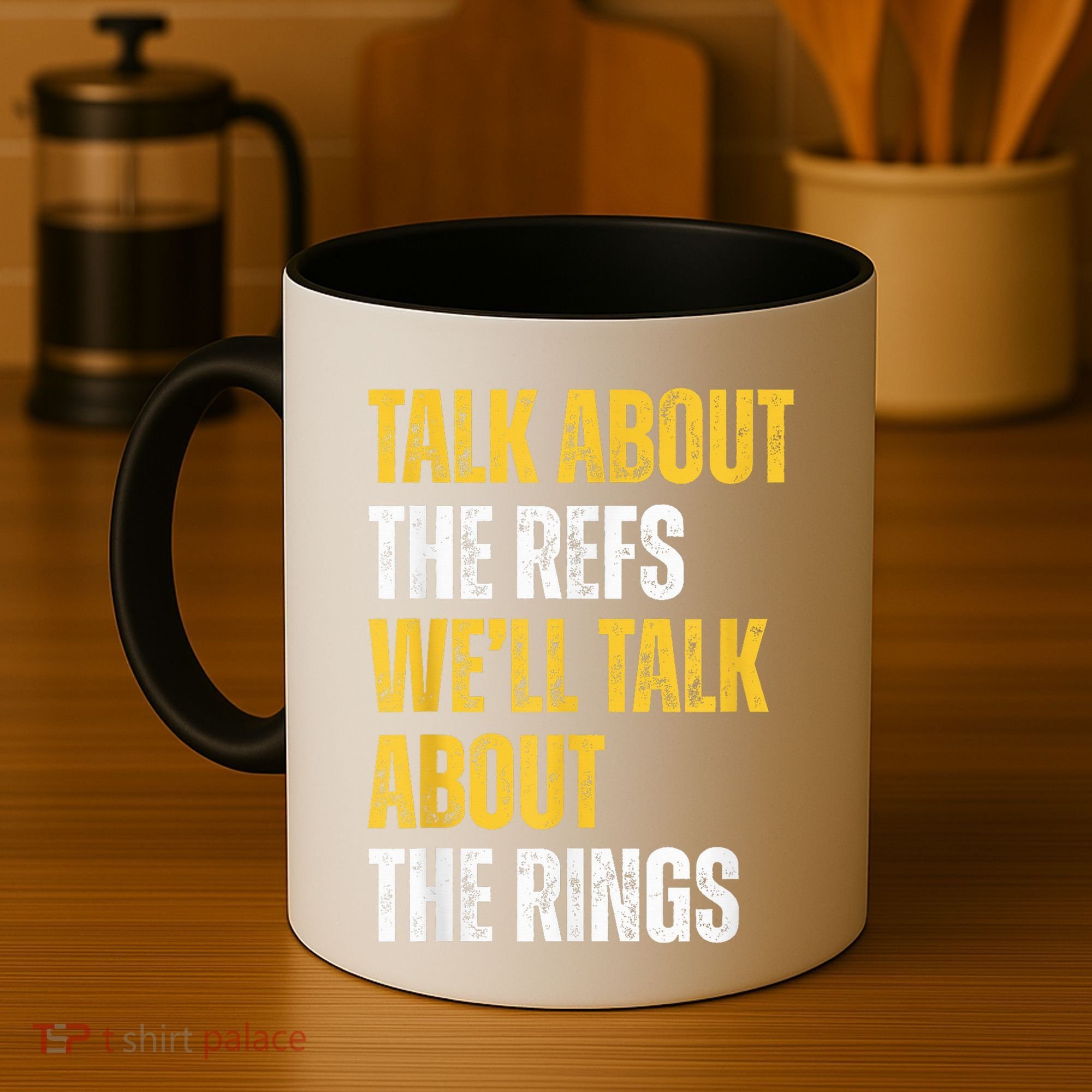 Talk About The Refs WeLl Talk About The Rings Coffee Mug