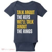 Talk About The Refs WeLl Talk About The Rings Baby Bodysuit thumb 0