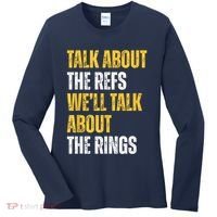Talk About The Refs WeLl Talk About The Rings Women's Long Sleeve Shirt thumb 0