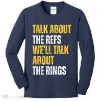 Talk About The Refs WeLl Talk About The Rings Kids Long Sleeve Shirt thumb 0