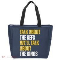 Talk About The Refs WeLl Talk About The Rings Tote Bag thumb 0