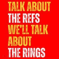 Talk About The Refs WeLl Talk About The Rings Santa Hat thumb 1