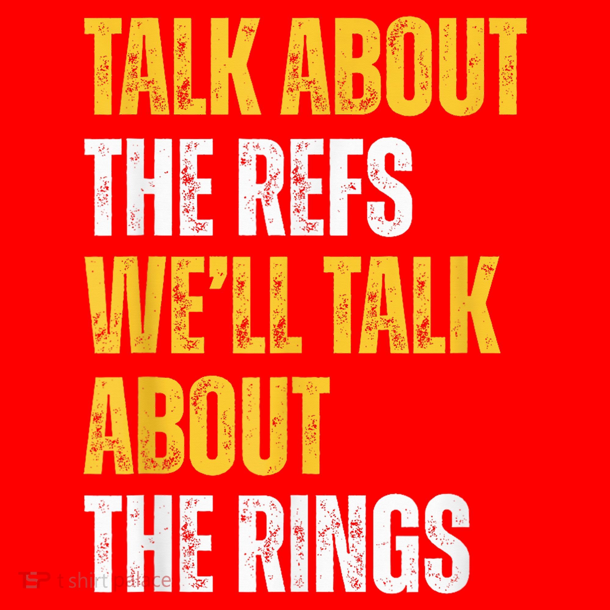 Talk About The Refs WeLl Talk About The Rings Santa Hat