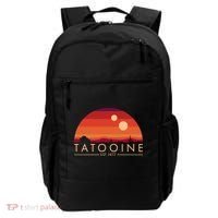 Tatooine Retro Sunset Logo EST 1977 Backpack thumb 0
