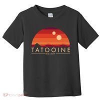 Tatooine Retro Sunset Logo EST 1977 Toddler T-Shirt thumb 0