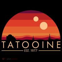Tatooine Retro Sunset Logo EST 1977 Visor thumb 3