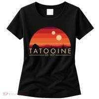 Tatooine Retro Sunset Logo EST 1977 Women's T-Shirt thumb 0