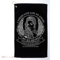 Tattoo Angel Wife Golf Towel thumb 0
