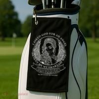 Tattoo Angel Wife Golf Towel thumb 2