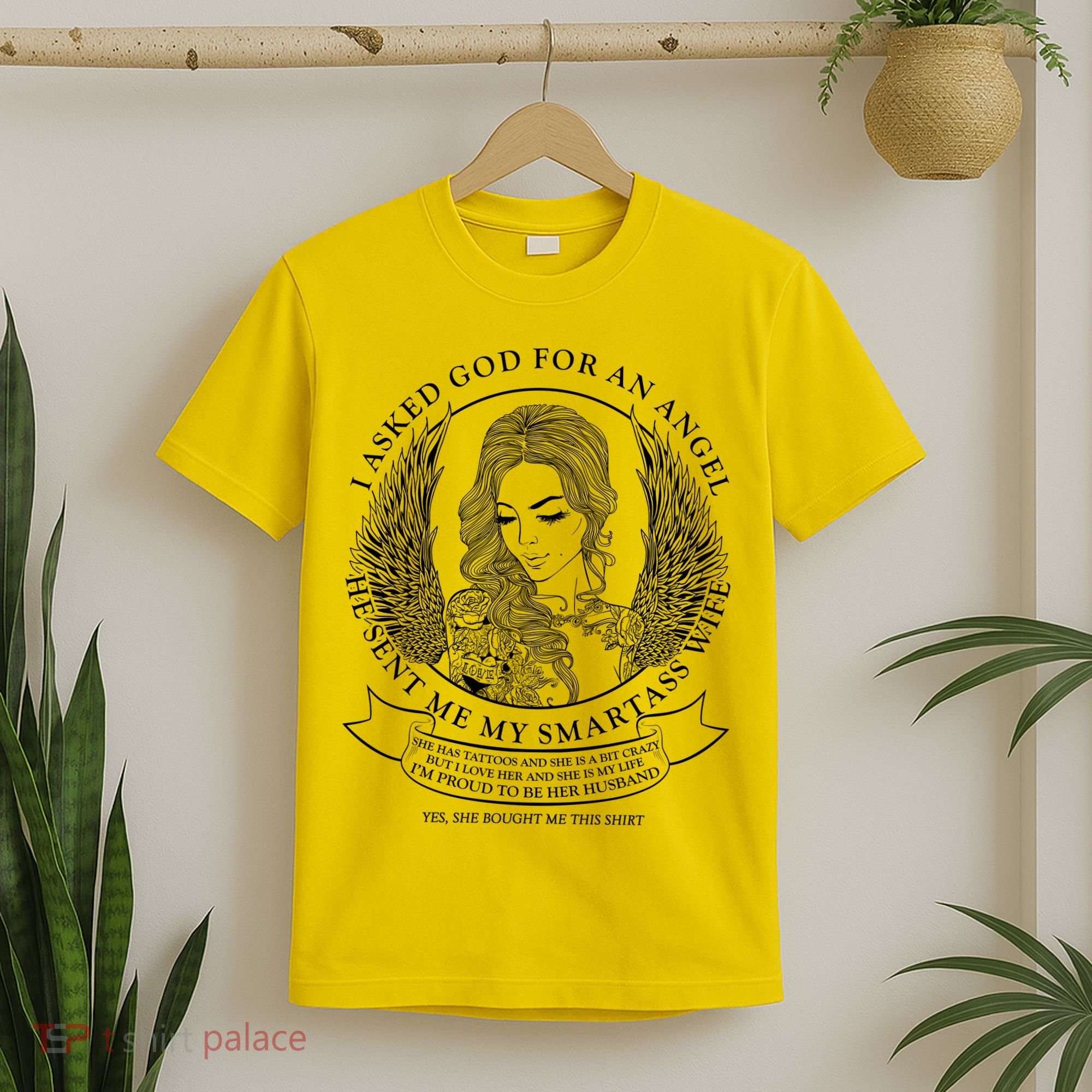 Tattoo Angel Wife T-Shirt