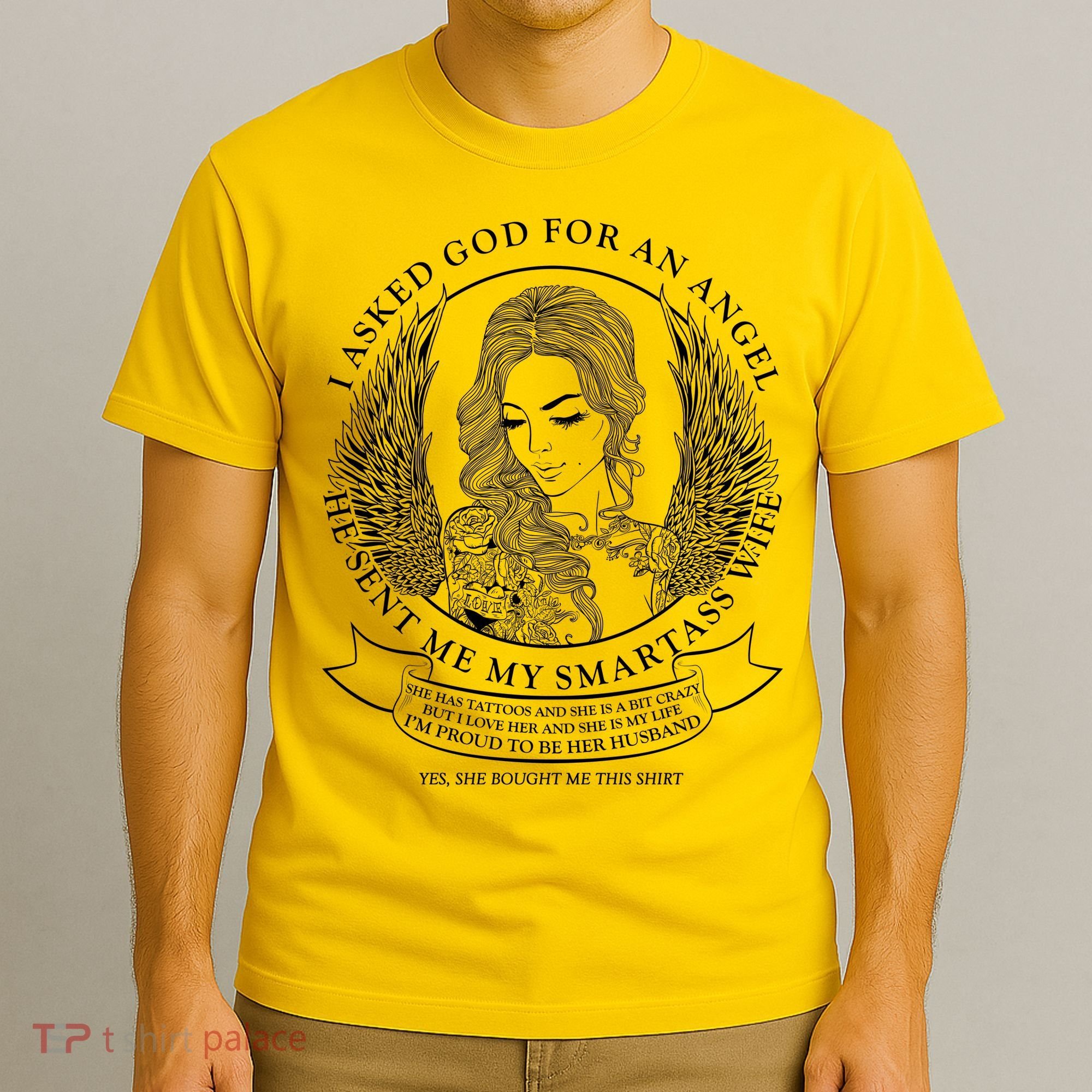 Tattoo Angel Wife T-Shirt