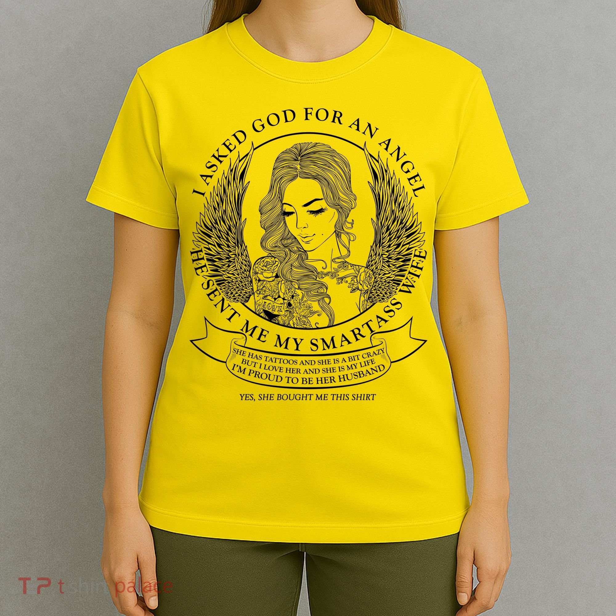 Tattoo Angel Wife T-Shirt