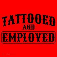 Tattooed And Employed Santa Hat thumb 1