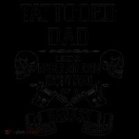 Tattooed Dad Like A Regular Dad Except More Of A Badass Coffee Mug thumb 5