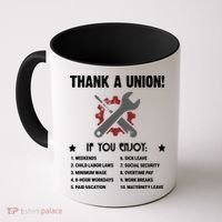 Thank A Union! Coffee Mug thumb 0