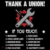 Thank A Union! Ornament thumb 1