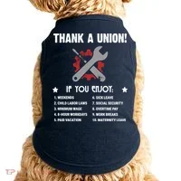 Thank A Union! Doggie Tank thumb 0
