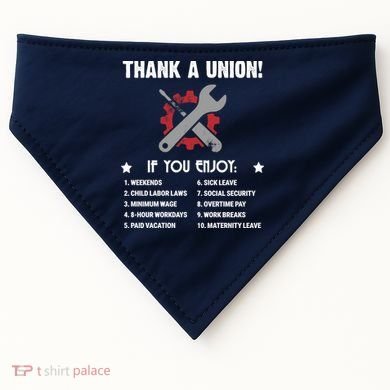 Thank A Union! USA-Made Doggie Bandana