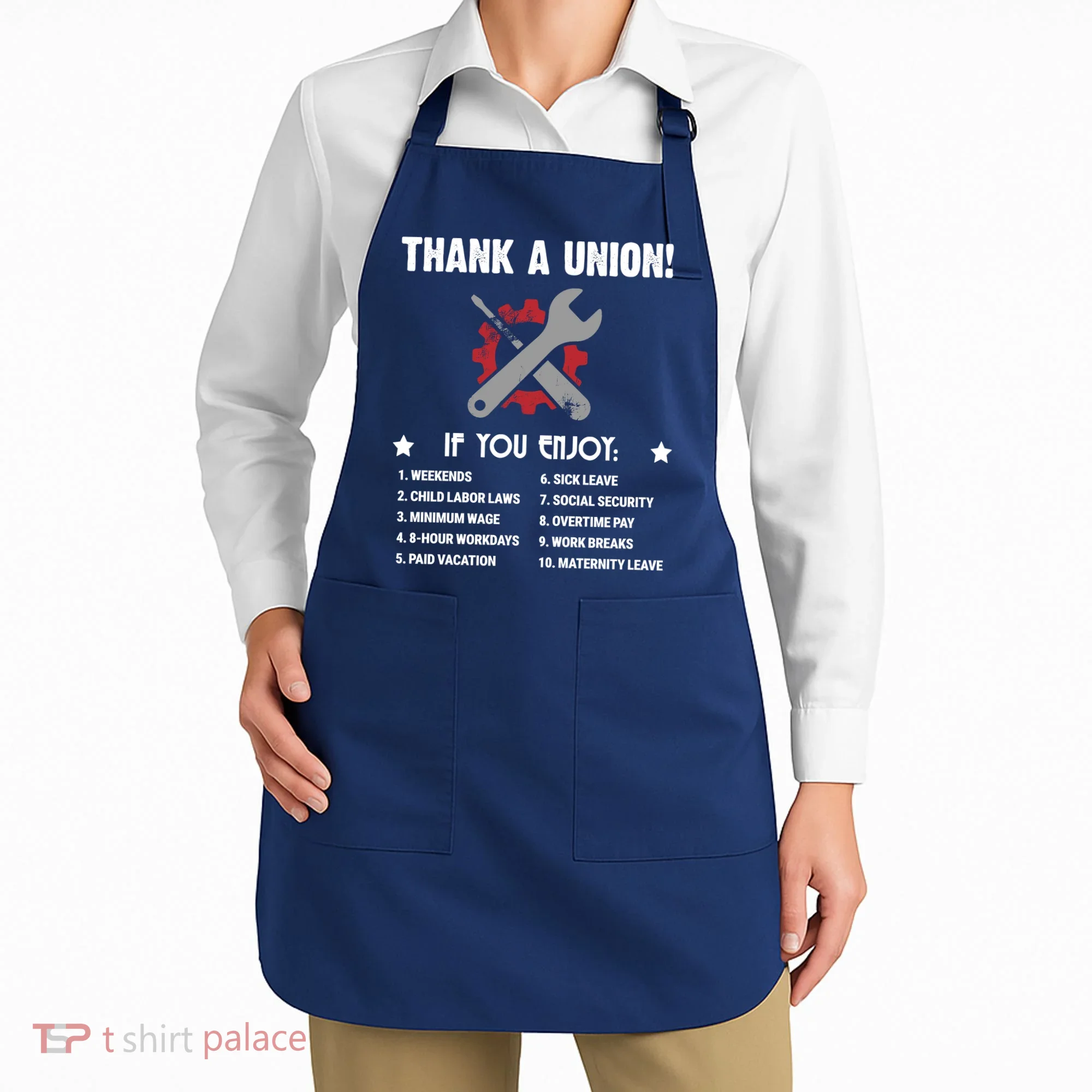 Thank A Union! Apron