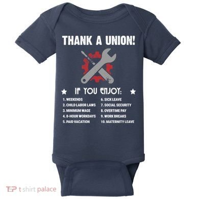 Thank A Union! Baby Bodysuit