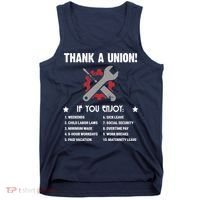 Thank A Union! Tank Top thumb 0