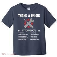 Thank A Union! Toddler T-Shirt thumb 0