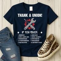 Thank A Union! Women's T-Shirt thumb 3