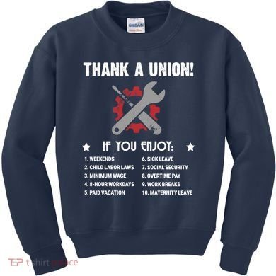 Thank A Union! Kids Sweatshirt