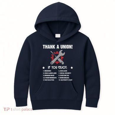 Thank A Union! Kids Hoodie