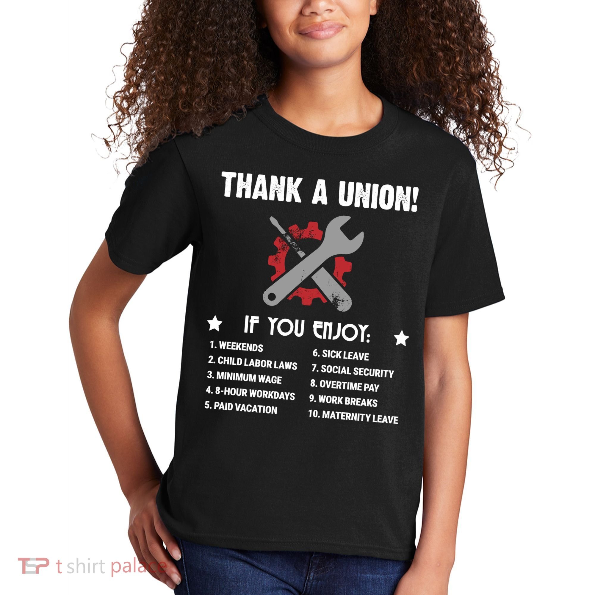 Thank A Union! Kids T-Shirt