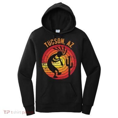 Tucson Arizona Usa Dancing Kokopelli Distressed Design Women's Hoodie