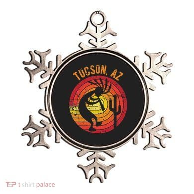Tucson Arizona Usa Dancing Kokopelli Distressed Design Ornament