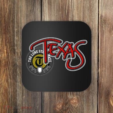 Texas Athletic Urban Logo Coaster