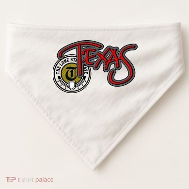 Texas Athletic Urban Logo USA-Made Doggie Bandana