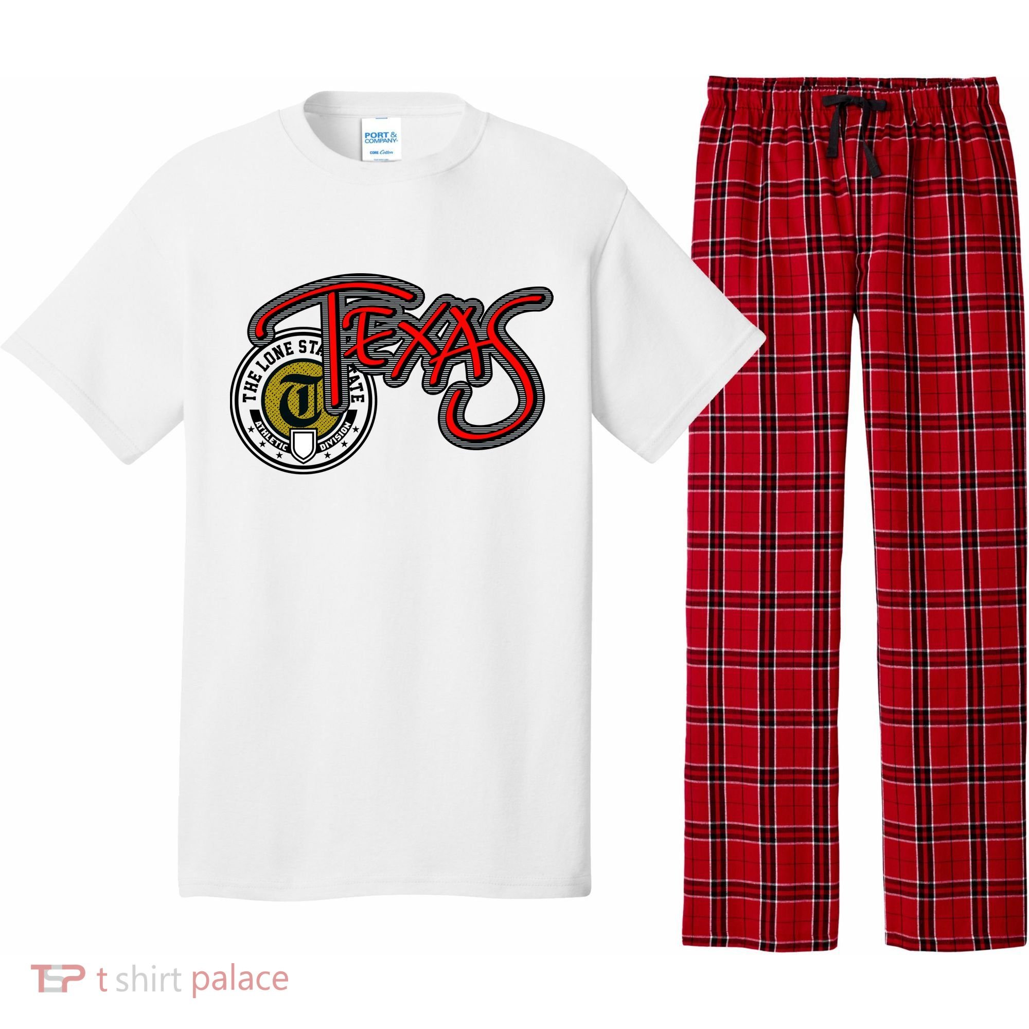 Texas Athletic Urban Logo Pajama Set