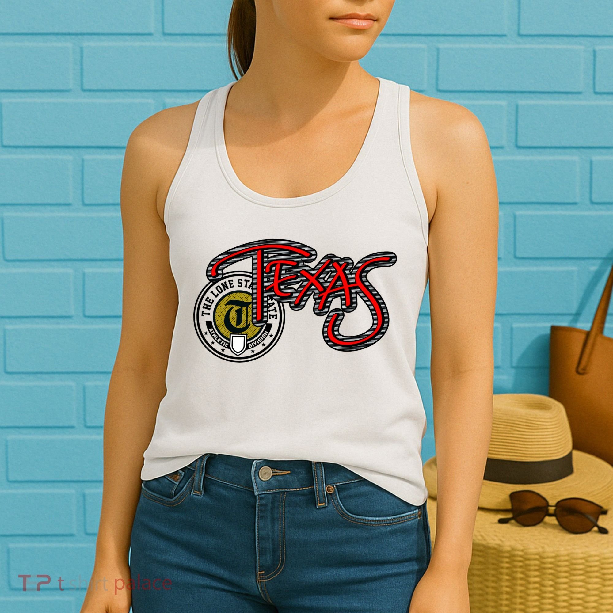 Texas Athletic Urban Logo Women's Tank Top
