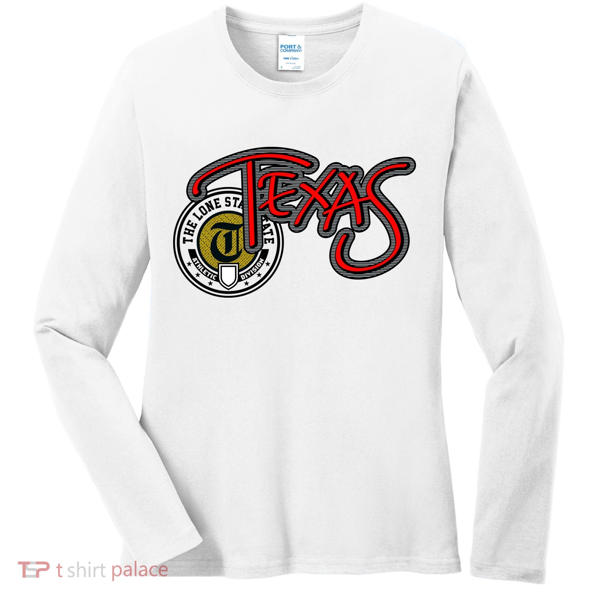 Texas Athletic Urban Logo Women's Long Sleeve Shirt