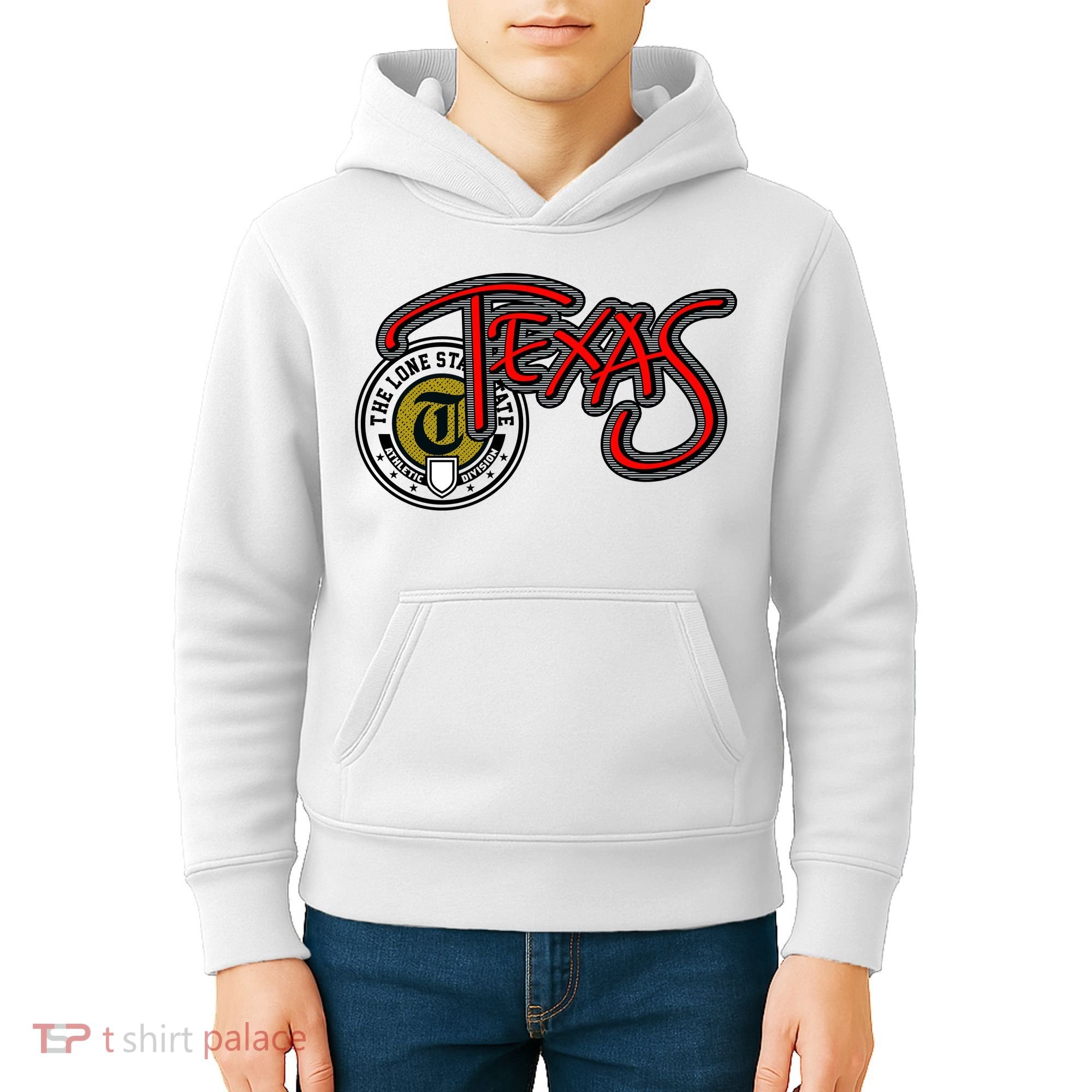 Texas Athletic Urban Logo Kids Hoodie