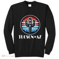 Tucson Az Usa Arizona Patriotic Cactus Sweatshirt thumb 0