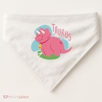 Taurus Dinosaur USA-Made Doggie Bandana thumb 0