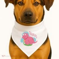 Taurus Dinosaur USA-Made Doggie Bandana thumb 1