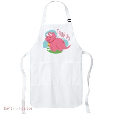 Taurus Dinosaur Apron