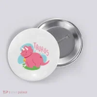 Taurus Dinosaur Button thumb 0