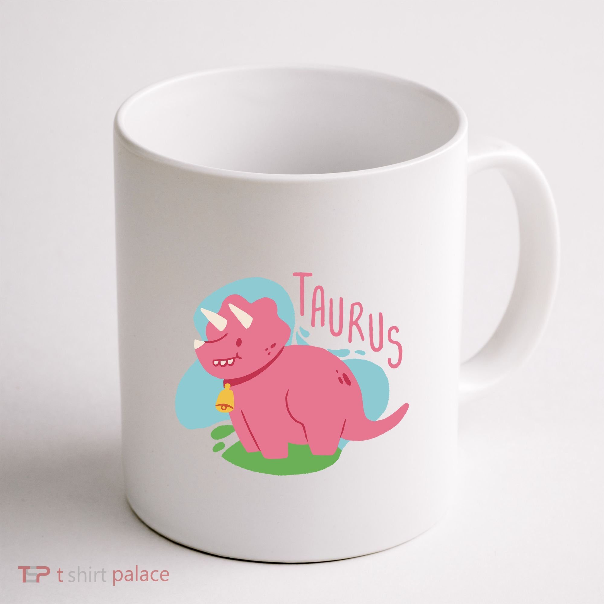 Taurus Dinosaur Coffee Mug