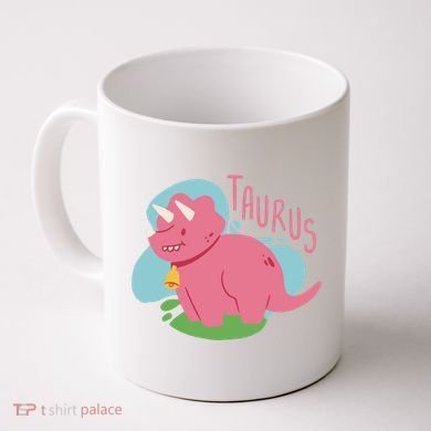 Taurus Dinosaur Coffee Mug