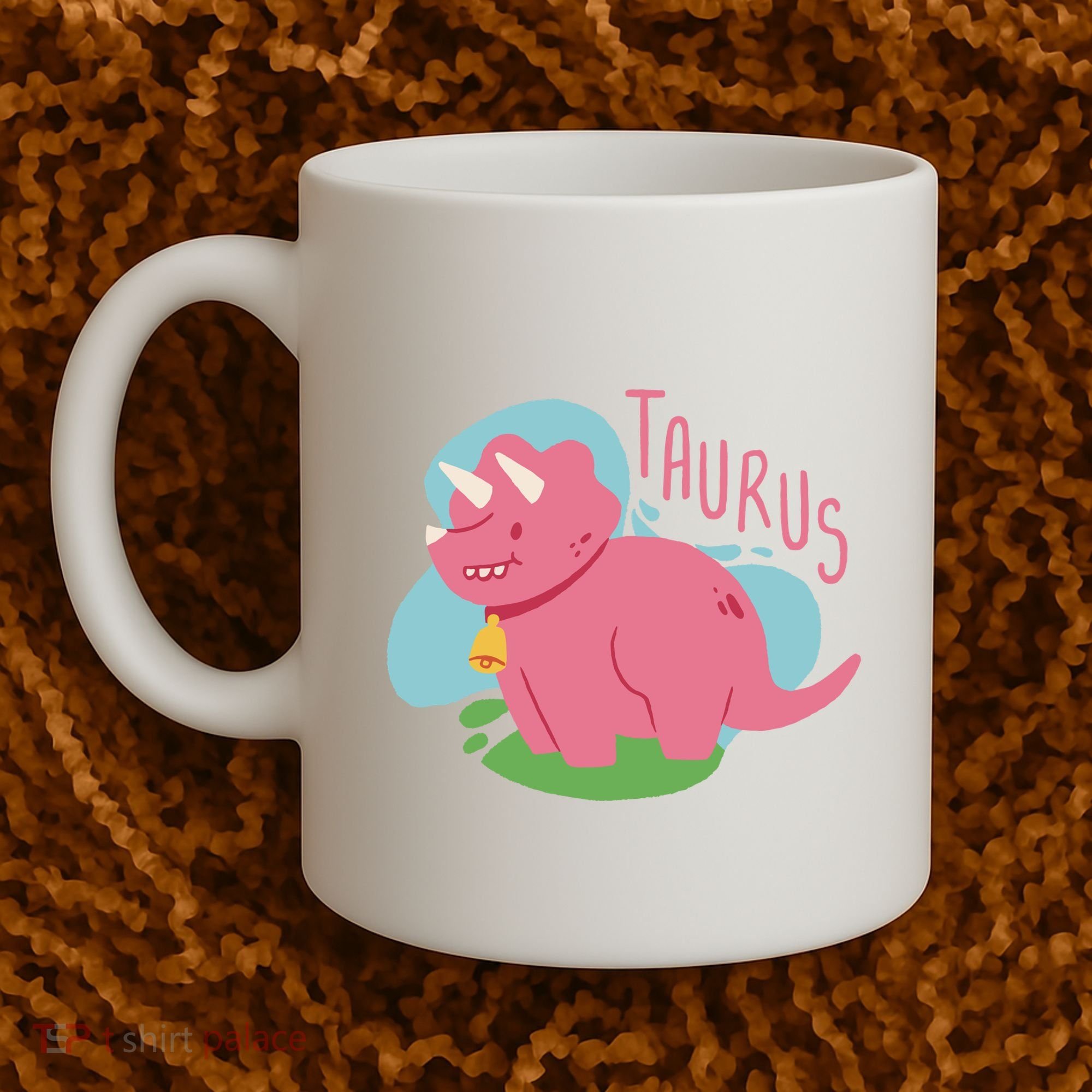 Taurus Dinosaur Coffee Mug