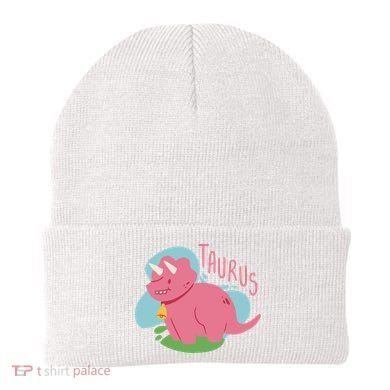 Taurus Dinosaur Beanie