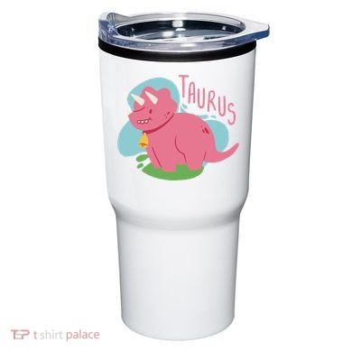 Taurus Dinosaur Tumbler