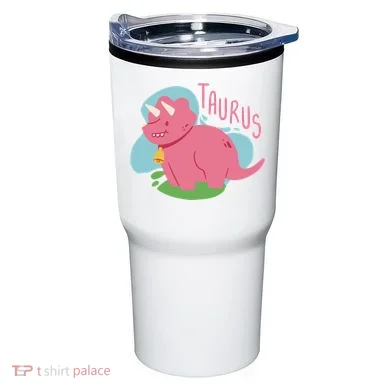 Taurus Dinosaur Tumbler