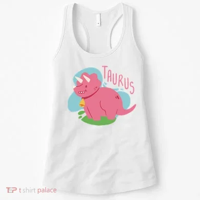 Taurus Dinosaur Women's Tank Top